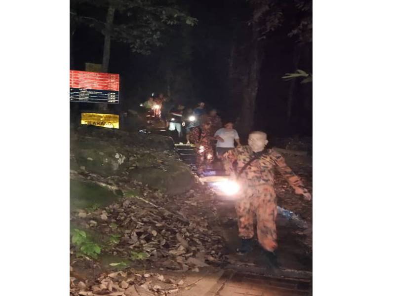 Pendaki Sesat Di Puncak Gunung Ditemui Selamat