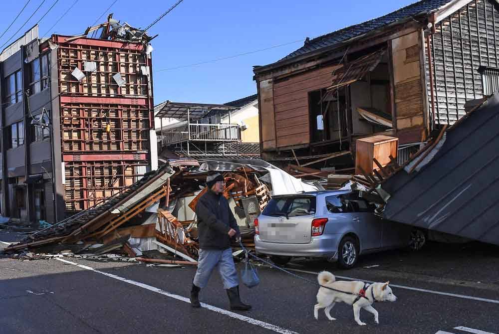 Gempa Bumi Jepun Korban Meningkat Kepada 78 Orang Sinar Harian