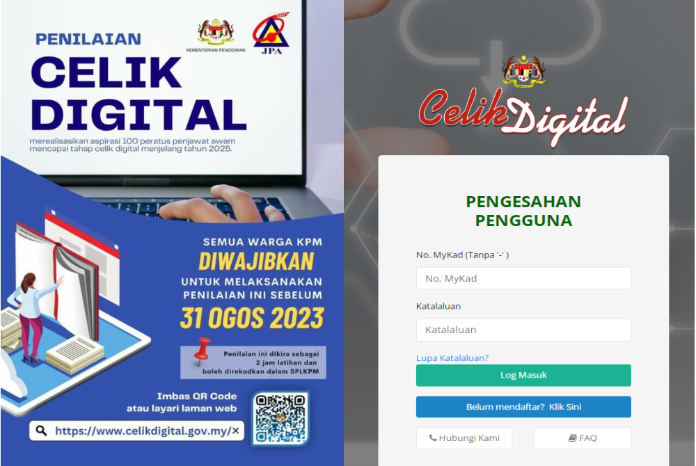 Penilaian Celik Digital uji kemahiran dan keupayaan para guru melalui