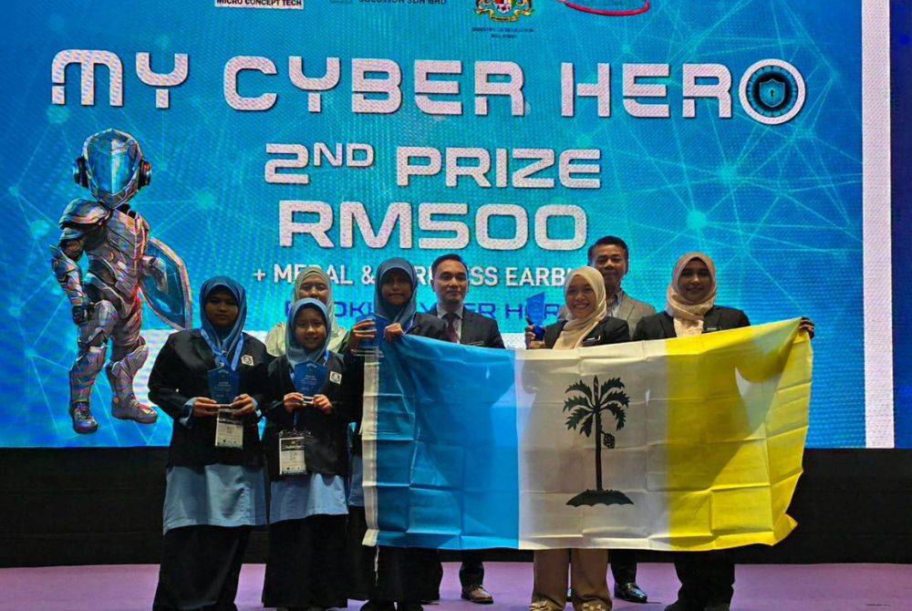 SK Sungai Bakau diumum pemenang tempat kedua dalam My Cyber Hero 2024. 