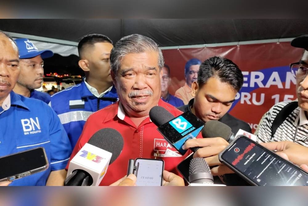 Mat Sabu nervous while sharing stage with BN during talk - Sinar Daily