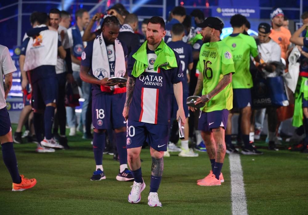 Messi and Ramos say goodbye to PSG after securing record 11th top