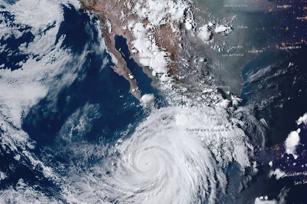 Major hurricane heads towards Mexico's Baja California Sinar Daily