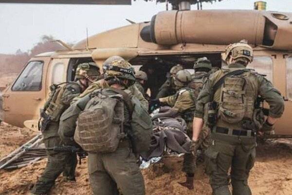 The Israeli military said Wednesday that a military helicopter crashed in the Rafah area of southern Gaza overnight, killing two soldiers and injuring seven.