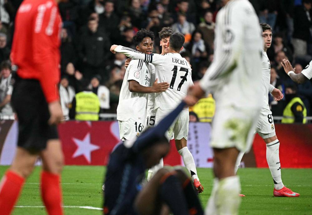 Endrick extra-time brace helps Real Madrid past Celta in Copa del Rey -  Sinar Daily