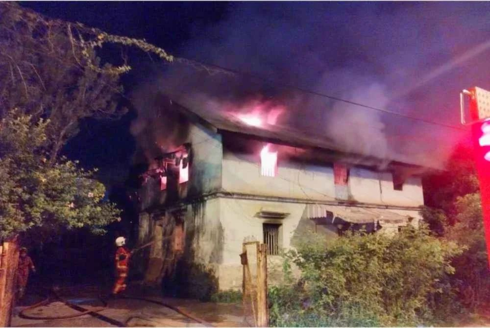 Elderly man found dead in bathroom as house razed by fire
