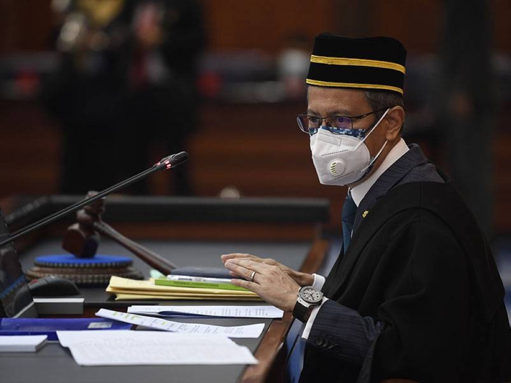 Yang Dipertua Dewan Rakyat,Datuk Azhar Azizan Harun. - Foto Bernama