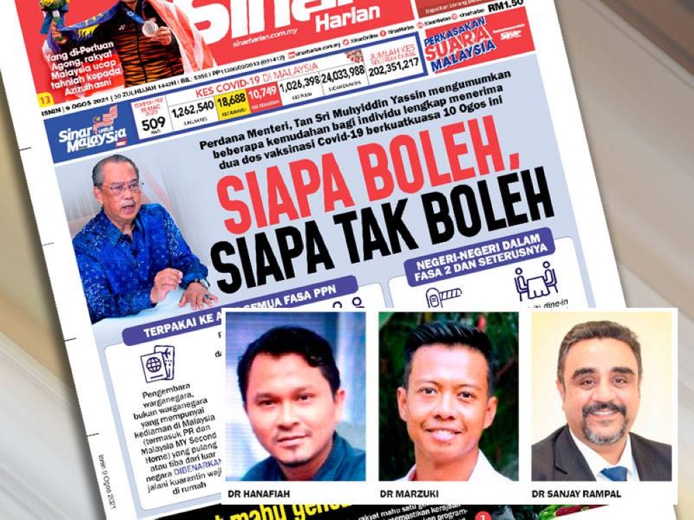 Risiko jangkitan tetap tinggi - Sinar Harian