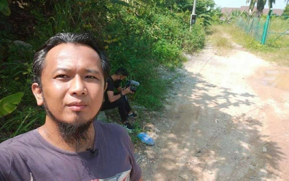 Saiful Bahari melawat lokasi Ops Rantau Gemuk di Sepang. - FOTO MOHD HALIM ABDUL WAHID