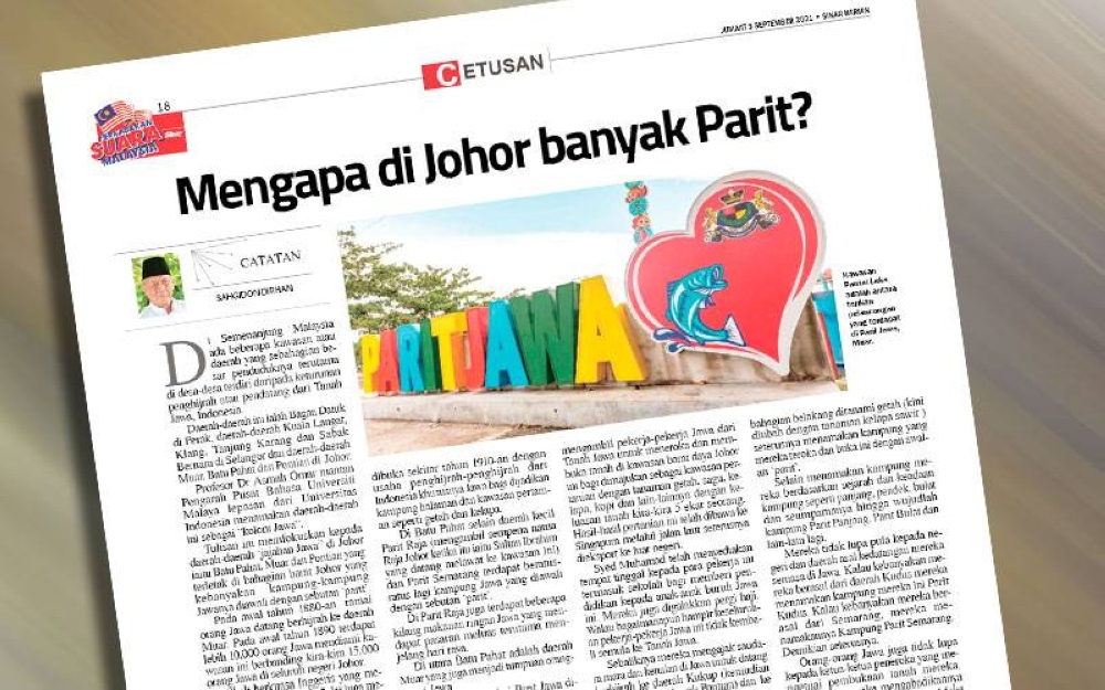 Laporan Sinar Harian pada Jumaat.