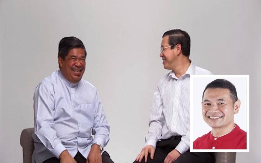 Rafizi mendakwa Amanah dan DAP pernah memberi kata dua kepada PKR untuk keluar PH sekiranya parti itu tidak menerima Bersatu sebagai anggota tetap. (Gambar kecil: Rafizi Ramli)