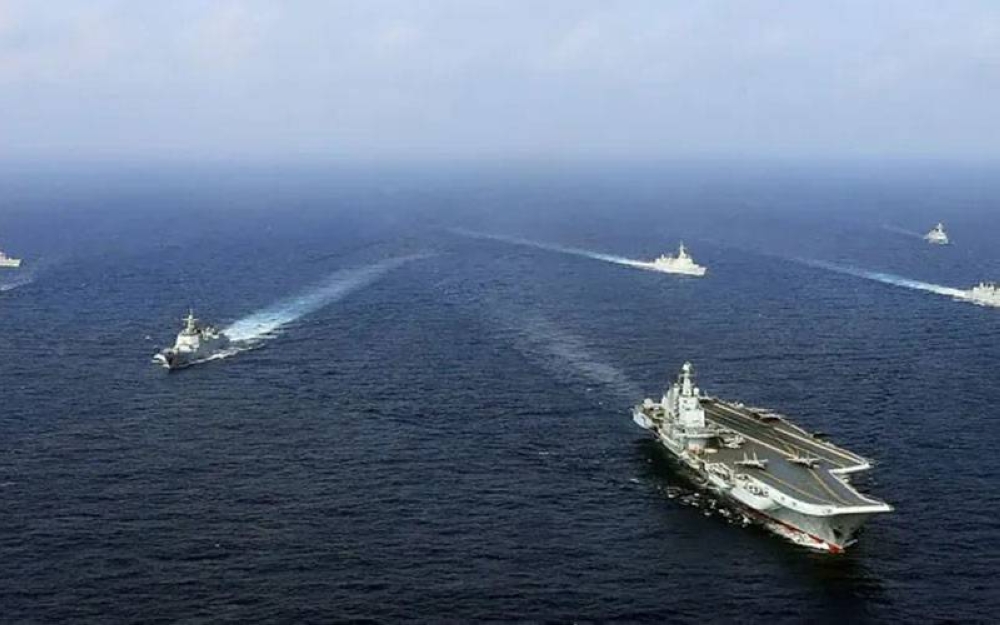 China mempunyai angkatan tentera laut yang terbesar di rantau Asia Pasifik. - Foto AFP