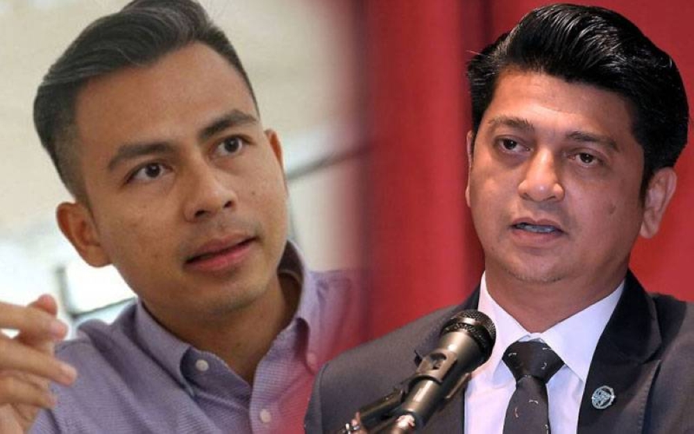 Gambar dari kiri: Fahmi Fadzil, Faiz