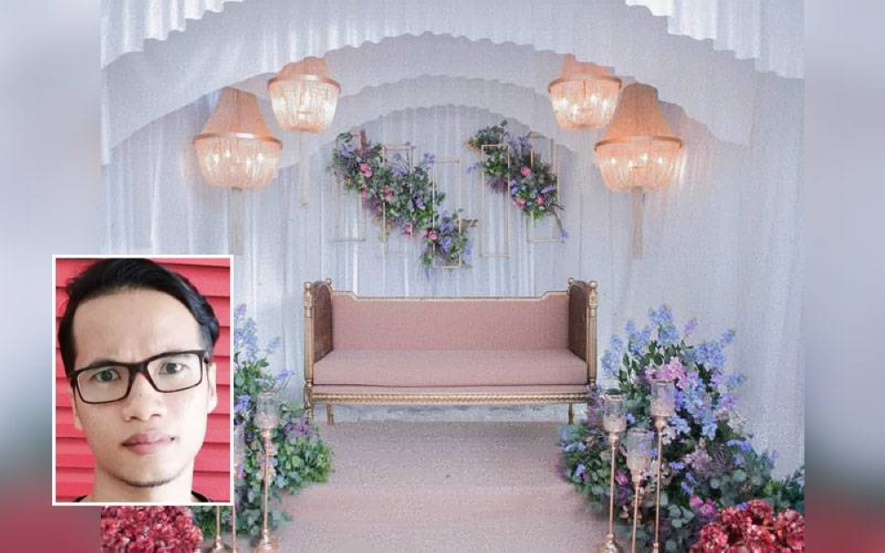 Pakej pelamin disediakan butik perkahwinan Nazha Weddings setakat ini masih mengekalkan harga sama kepada pelanggannya. (Gambar kecil: Muhammad Zainudin)