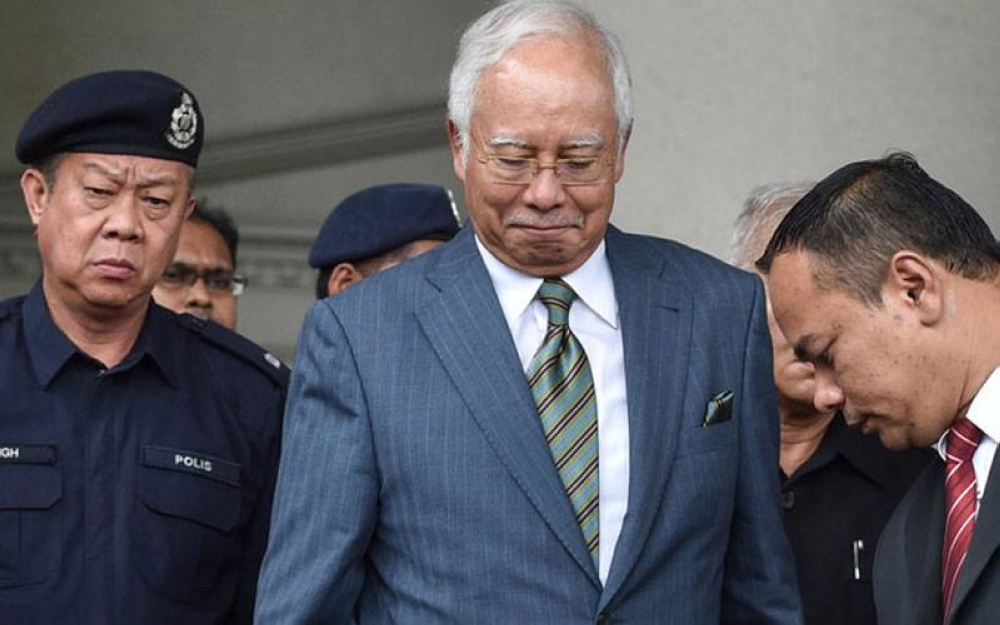 Najib melakukan sidang media selepas pengumuman keputusan Mahkamah Rayuan pagi Rabu.