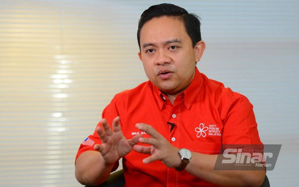 Ketua Penerangan Bersatu, Datuk Wan Saiful Wan Jan. FOTO: MOHD HALIM ABDUL WAHID