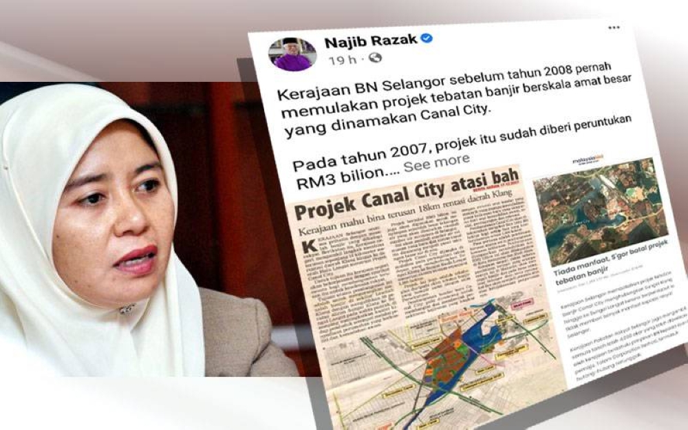 Faekah membidas kenyataan Najib yang menyalahkan pentadbiran Khalid sehingga terjadinya banjir di Selangor baru-baru ini.