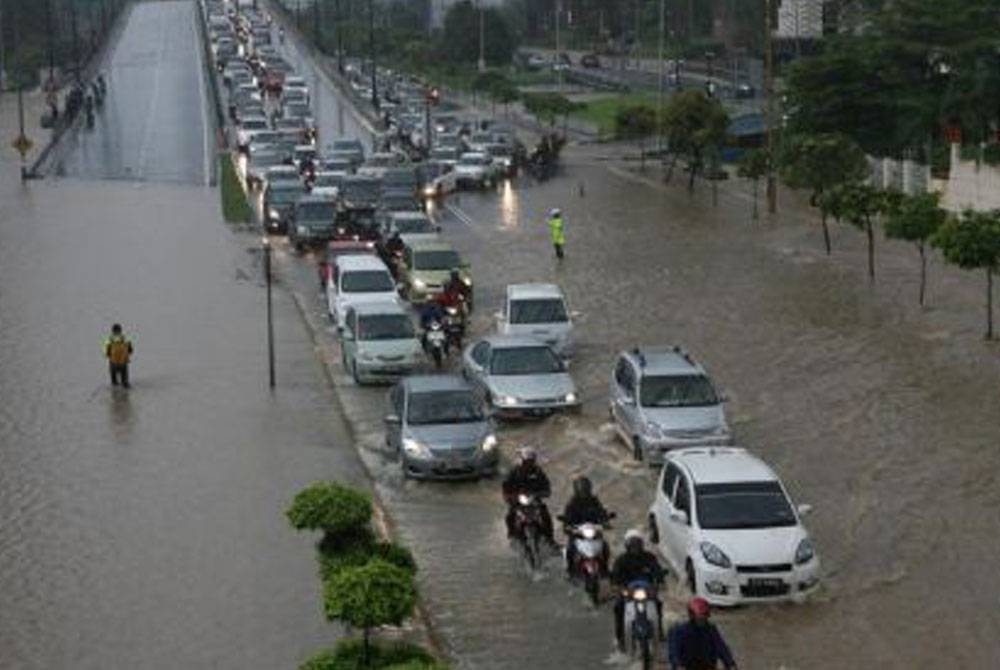 Banjir kilat di Kuala Lumpur biasanya berlaku selama beberapa jam apabila air banjir akan disalurkan melalui Terowong Smart - Foto Ihsan The Star