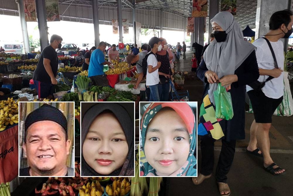 Ramai peniaga dan penjaja masih terkesan akibat penularan wabak Covid-19. Gambar kecil dari kiri: Mohamad Ezannee, Nurul Iziaty, Rohaida