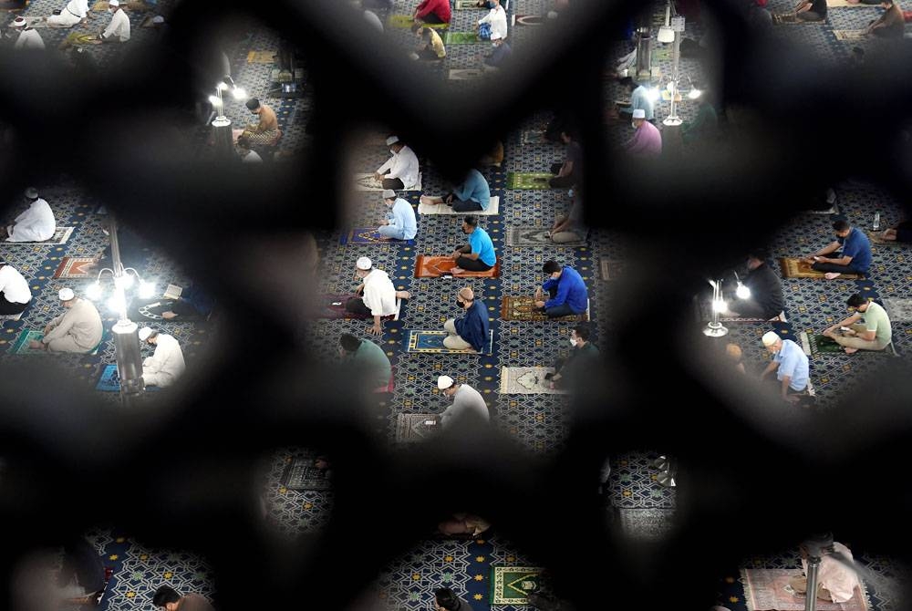 Masjid Sultan Salahuddin Abdul Aziz Shah -Foto Bernama