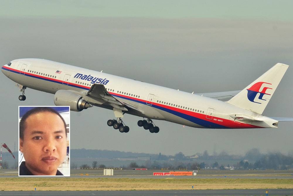 Pesawat MH370 (Gambar kecil: Mohd Khairul Amri)