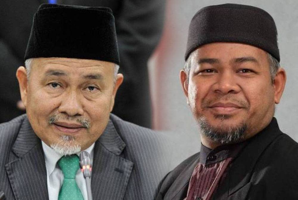 Gambar dari kiri: Tuan Ibrahim, Mohd Khairuddin