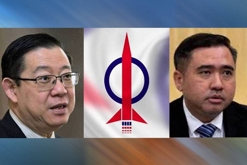 DAP menjadi parti politik yang pertama bakal menyaksikan pemilihan pucuk pimpinan di kalangan parti-parti politik utama Malaysia tahun ini. Gambar kiri: Guan Eng, gambar kanan: Anthony Loke