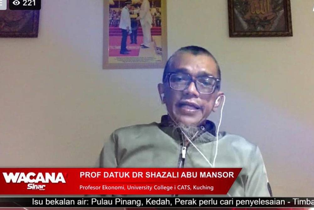 Dr Shazali pada program Wacana Sinar Edisi ke-331 bertajuk ‘KWSP: Gembira Hari Ini, Sengkek Kemudian’ yang bersiaran di semua platform Sinar Harian pada Selasa.