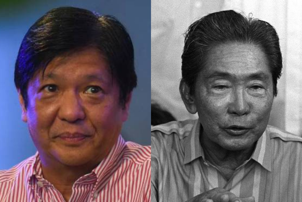 Ferdinand Marcos Jr & Ferdinand Marcos Sr. - Foto AFP