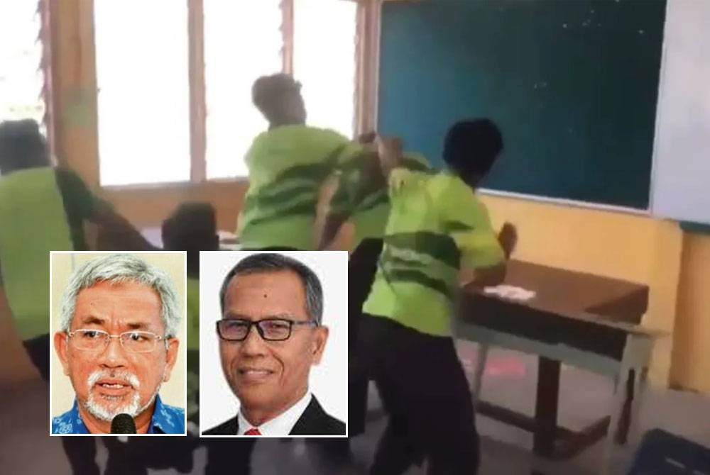 Kejadian buli di sebuah sekolah di Langkawi baru-baru ini boleh dielak jika langkah pencegahan proaktif diambil termasuk lawatan berkala anggota polis secara lebih kerap. Gambar kecil: Mohamad Ali (kiri), Jasni (kanan)