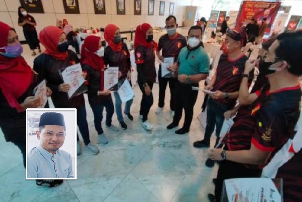 Farhash Wafa didakwa sudah memenangi jawatan Ketua PKR cabang Gombak secara tidak rasmi, setelah menewaskan pencabarnya iaitu Menteri Besar Selangor, Datuk Seri Amirudin Shari pada pemilihan PKR 2022-2025. Gambar kecil: Jay Jay Denis 