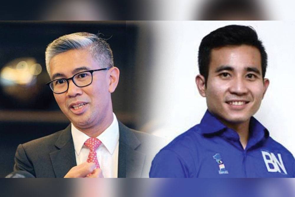 Gambar dari kiri: Tengku Zafrul, Shahril Hamdan