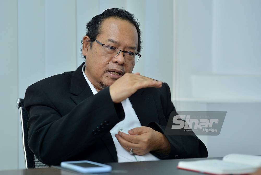 Wawancara eksklusif bersama Naib Canselor Universiti Geomatika Malaysia, Prof Dr Ismail Omar di Setiawangsa pada Rabu. - FOTO SINAR HARIAN/ MOHD HALIM ABDUL WAHID