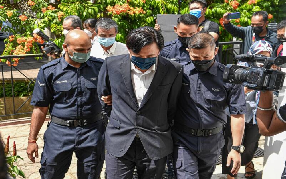 Paul Yong dihukum penjara 13 tahun dan dua sebatan oleh Mahkamah Tinggi pada Rabu selepas didapati bersalah atas pertuduhan merogol pembantu rumahnya pada 2019. - Foto Bernama