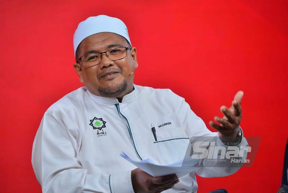 Muzaihar Kamal dalam program Wacana Sinar Edisi ke-360 bertajuk ‘Pondok Bukan Sarang Ekstremis’ yang disiarkan secara langsung di semua platform digital Sinar Harian pada Selasa. - Foto Sinar Harian ASRIL ASWANDI SHUKOR   