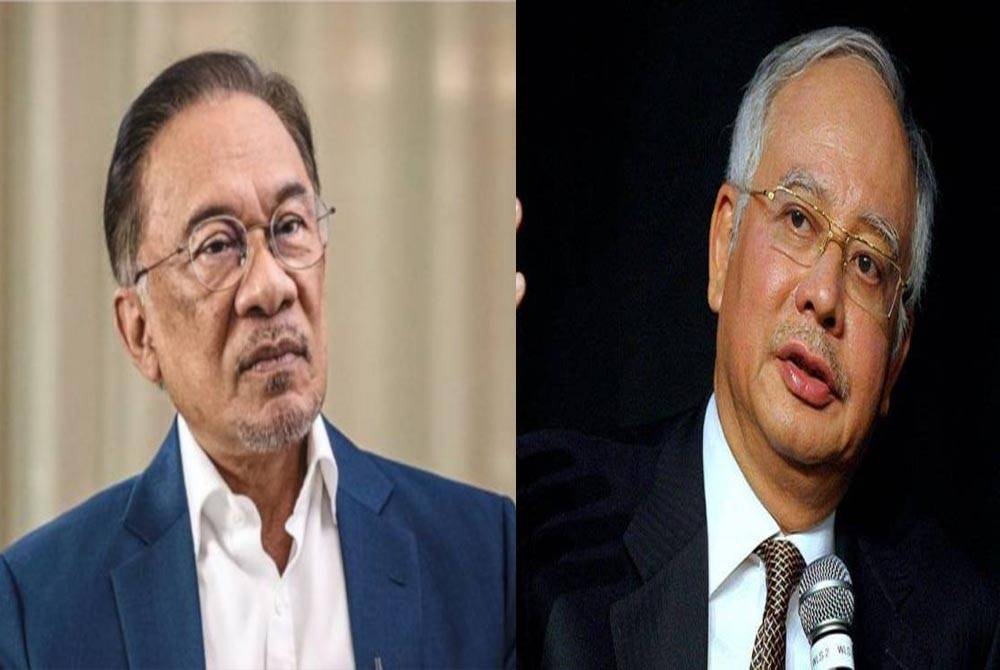 Anwar Ibrahim dan Najib Tun Razak