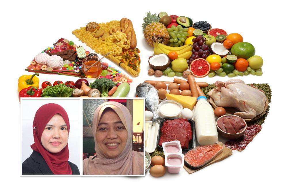 Menu penyediaan makanan RMT di sekolah perlu mengandungi nutrisi lengkap dan seimbang bagi menyokong tumbesaran kanak-kanak. Gambar hiasan 123rf (Gambar kecil: Nurul Shazini (kiri) dan Nor Ainy