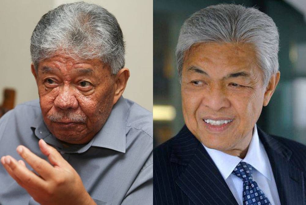 Dari kiri: Tawfik, Ahmad Zahid