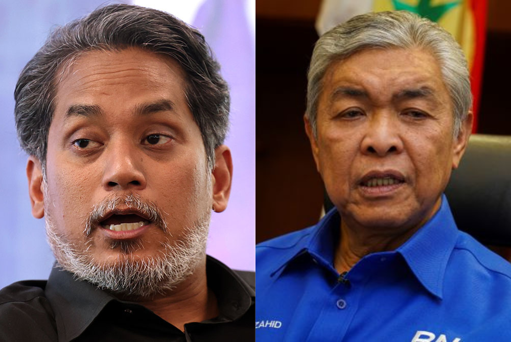 Khairy Jamaluddin dan Ahmad Zahid