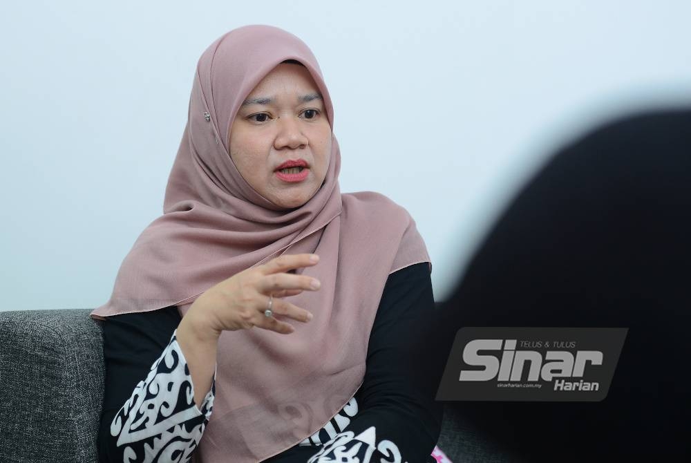 Fadhlina ketika wawancara bersama Sinar Harian pada Isnin.