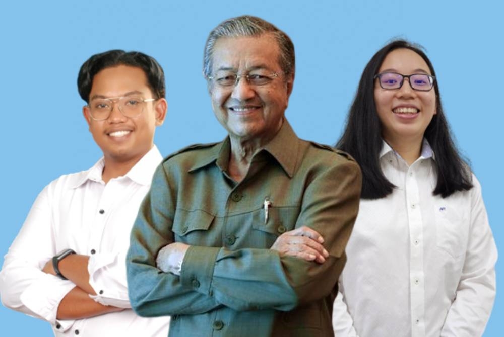 Muhammad Syahmi, Dr Mahathir dan Peggy. 