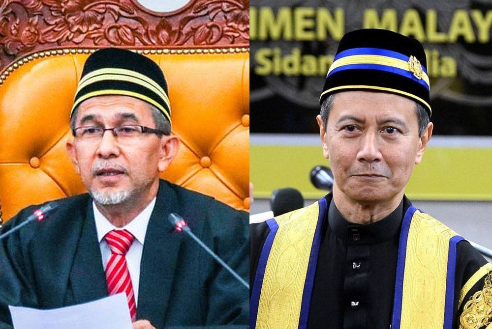 Gambar dari kiri: Datuk Rashid Hasnon, Azhar Azizan