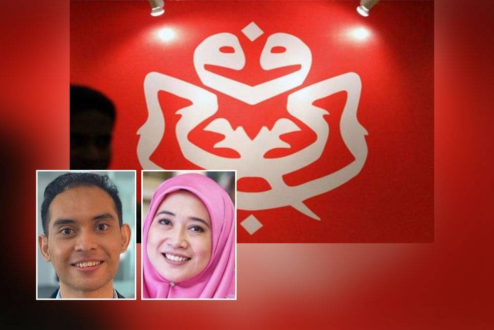 Majlis Kerja Tertinggi (MKT) UMNO dijangka akan mengadakan satu mesyuarat khas malam esok. (Gambar kecil dari kiri: Anis Anwar, Khaidhirah)