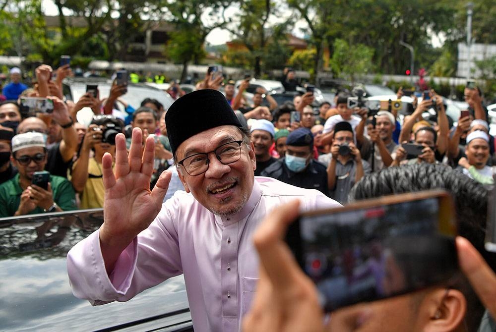 Anwar Ibrahim. - Foto Bernama.