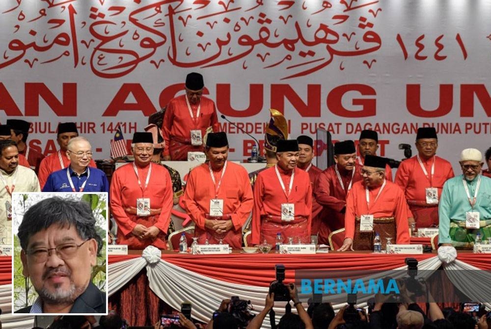 Masa depan UMNO kini terletak di tangan ahli-ahli dan pemimpin parti itu supaya dapat mengembalikan keyakinan rakyat di negara ini. Gambar kecil: Jayum