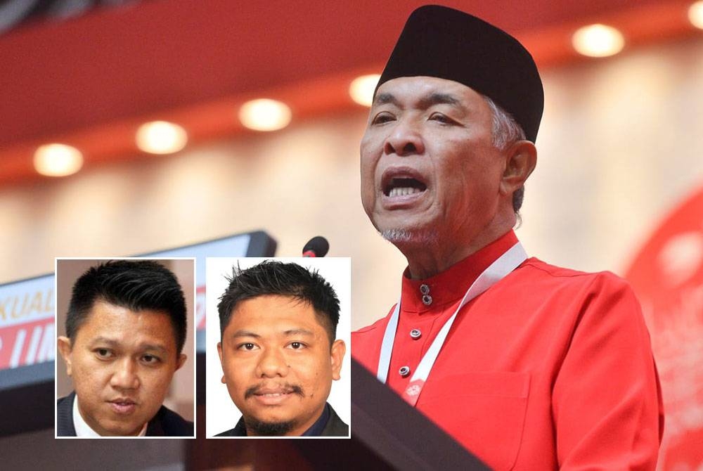 Gambar kecil dari kiri: Datuk Chong Sin Woon, Ariff Aizuddin