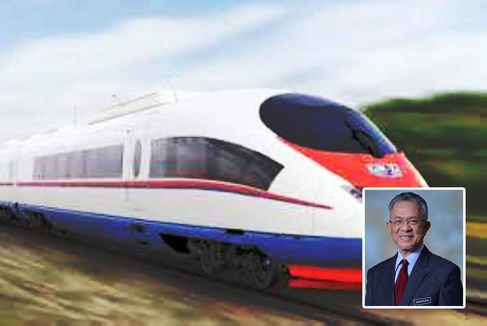 Tiada keperluan untuk menghidupkan kembali projek HSR yang menghubungkan KL-Singapura. (Gambar kecil : Kamaruddin)