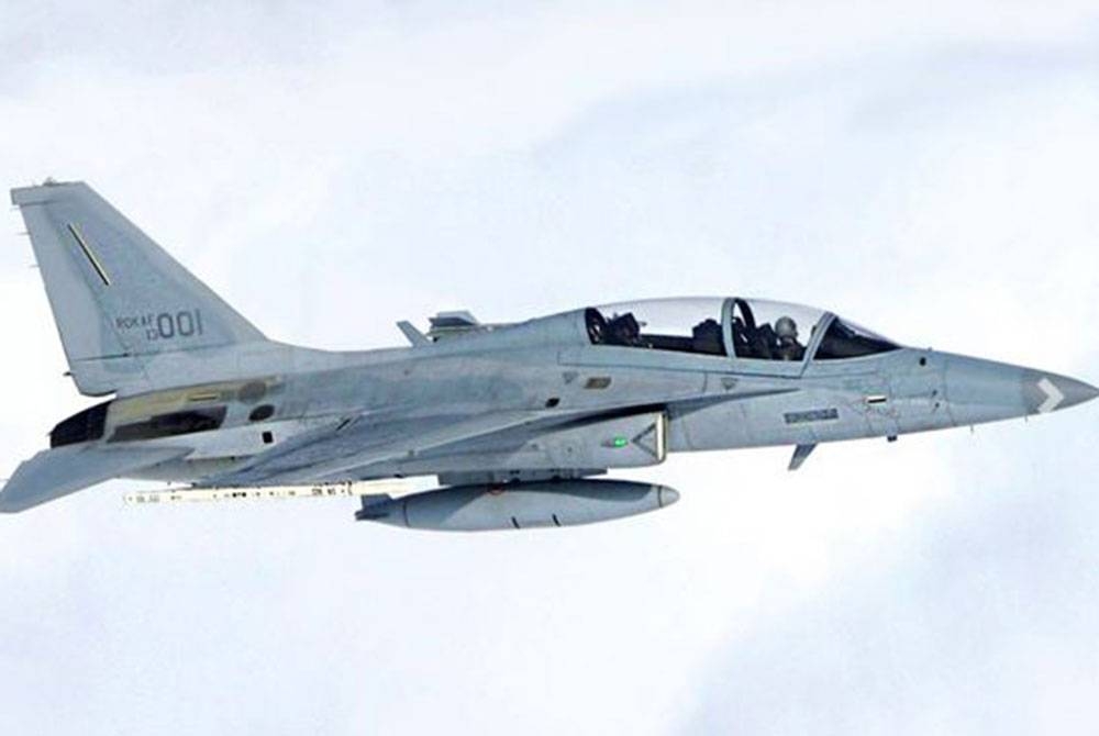 A-KAI FA-50 Fighting Eagle - Foto Bernama (Kredit: Angkatan Bersenjata Republik Korea)