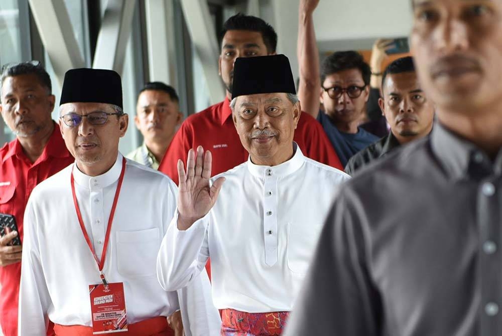 Muhyiddin hadir meninjau Perhimpunan Agung Tahunan Armada kali ke-5 pada Sabtu. - Foto SINAR HARIAN/Rafeq Redzuan