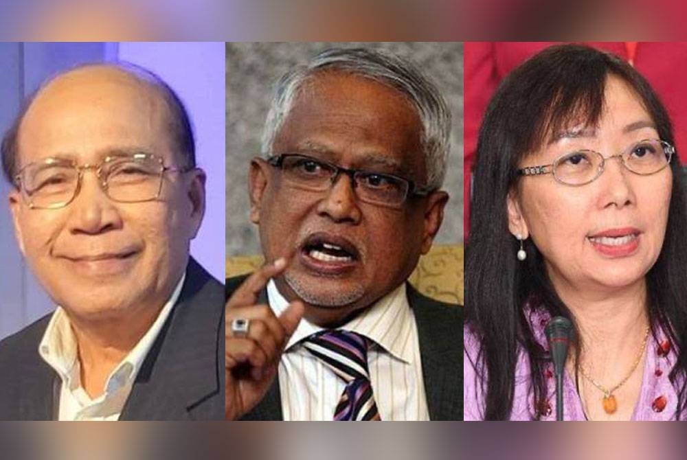 Gambar dari kiri: Wan Ahmad Wan Omar, Mahfuz, Teresa